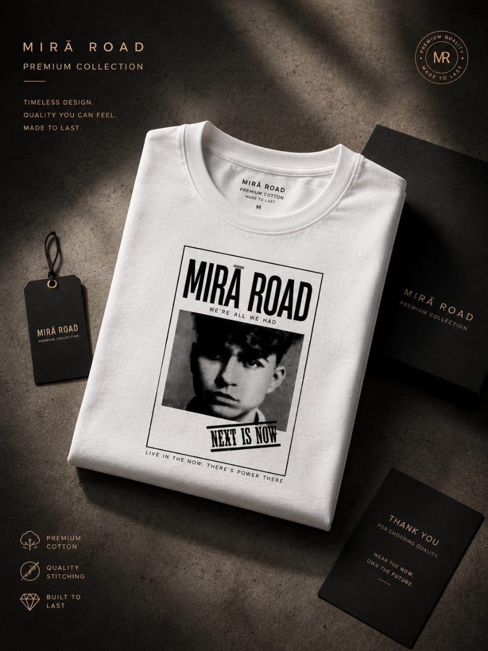 Mira Road – Rent Is Due Oversized Graphic T-Shirt | Premium Streetwear Cotton Tee