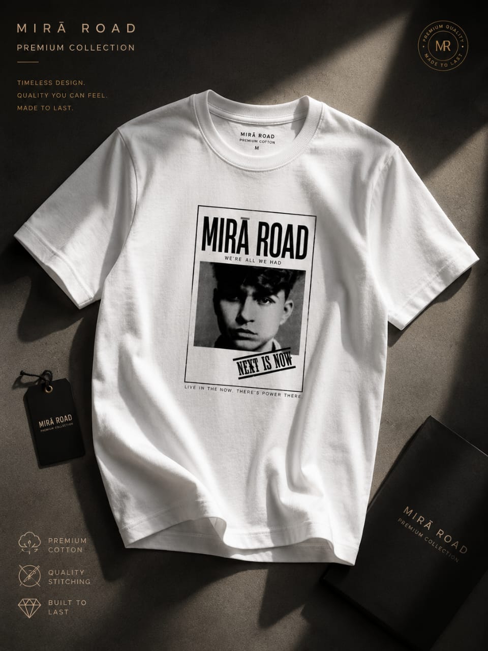 Mira Road – Rent Is Due Oversized Graphic T-Shirt | Premium Streetwear Cotton Tee