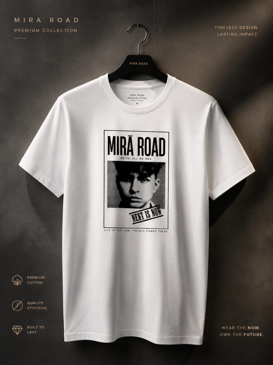 Mira Road – Rent Is Due Oversized Graphic T-Shirt | Premium Streetwear Cotton Tee